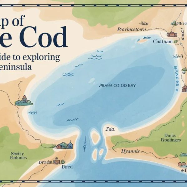 Map of Cape Cod: A Simple Guide to Exploring This Iconic Peninsula