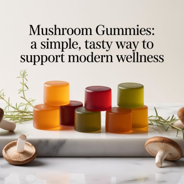 Mushroom Gummies: A Simple, Tasty Way to Support Modern Wellness