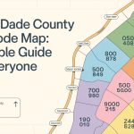 Miami Dade County Zip Code Map: A Simple Guide for Everyone