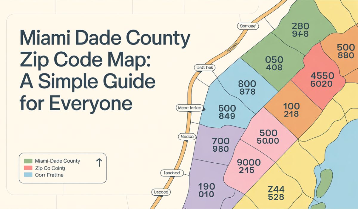 Miami Dade County Zip Code Map: A Simple Guide for Everyone