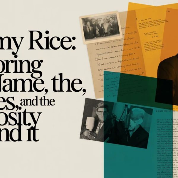 Jeremy Rice: Exploring the Name, the Stories, and the Curiosity Around It