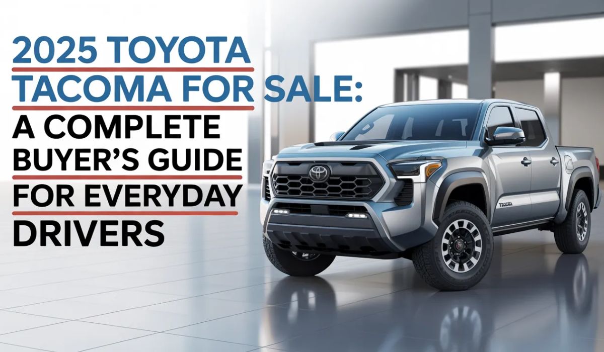 2025 Toyota Tacoma for Sale: A Complete Buyer’s Guide for Everyday Drivers