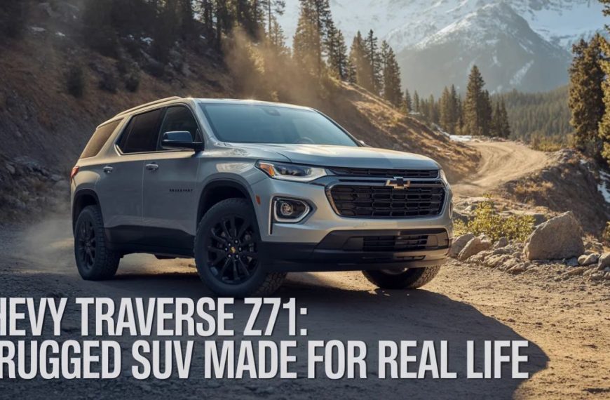 Chevy Traverse Z71: A Rugged SUV Made for Real Life