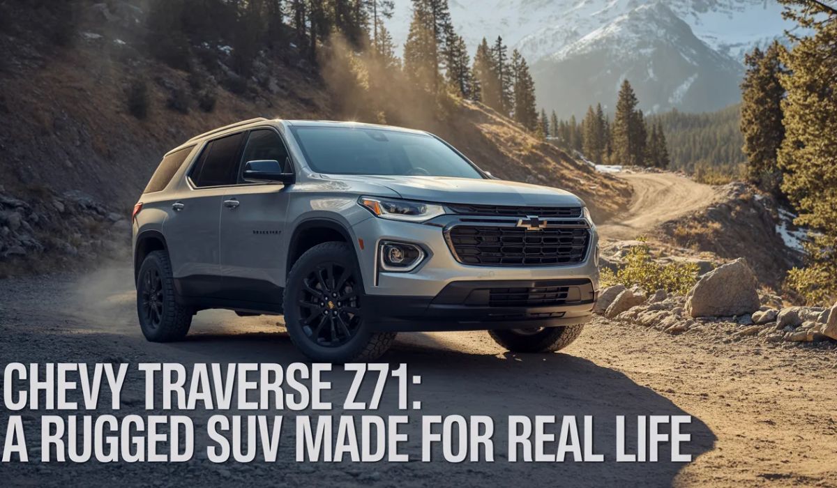 Chevy Traverse Z71: A Rugged SUV Made for Real Life