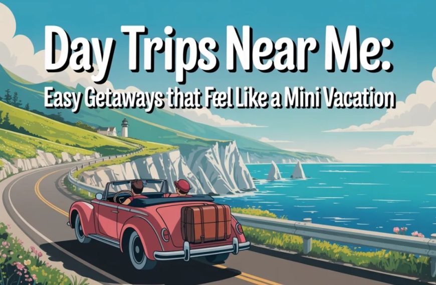 Day Trips Near Me: Easy Getaways That Feel Like a Mini Vacation