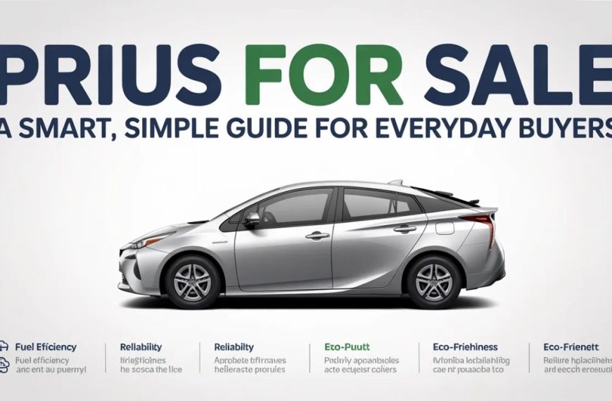 Prius for Sale: A Smart, Simple Guide for Everyday Buyers
